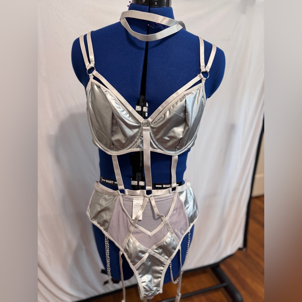 Metallic bodysuit